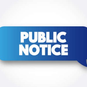 Public Notice Proposition 14